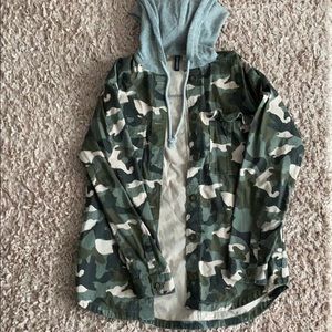 Camp hooded jacket